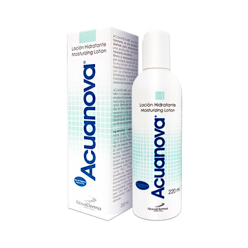 Acuanova Loción Hidratante 220 ml Novaderma - frasco corporal