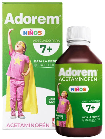 Adorem 150 mg Jarabe Acetaminofén 120 ml — Siegfried