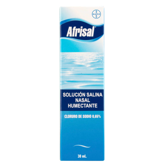 Afrisal Solución Salina Nasal Cloruro de Sodio 0.65% 30 ml — Bayer