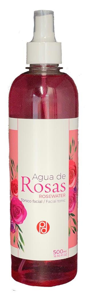 Agua de Rosas 500 ml Drogam