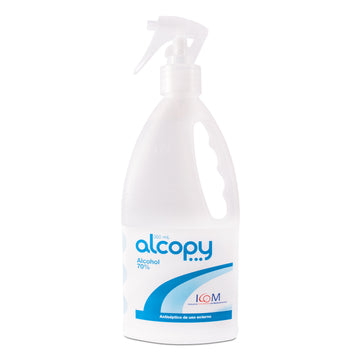 Alcopy Alcohol Antiséptico 350ml con gatillo — Icom