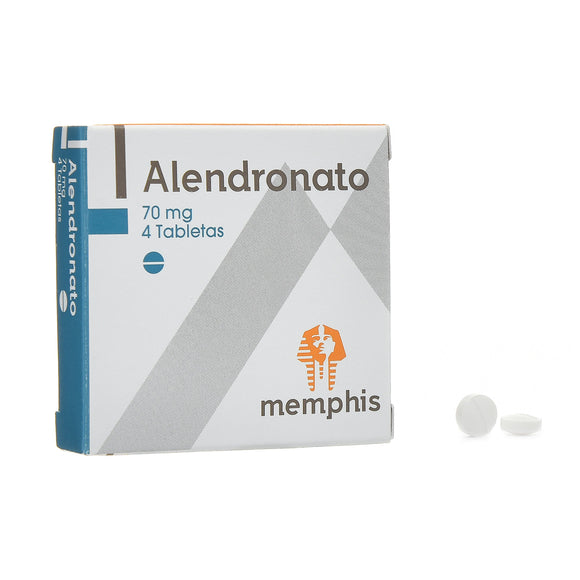 Alendronato 70 mg 4 Tabletas — Memphis Products