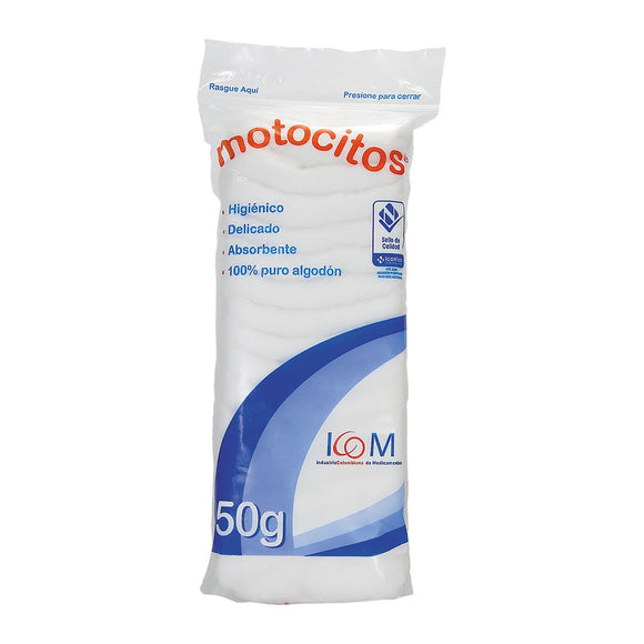 Algodon Motocitos 50 gr PG.5 LL.7 — Icom
