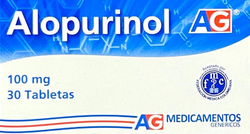 Alopurinol 100 mg 30 Tabletas — Lafrancol