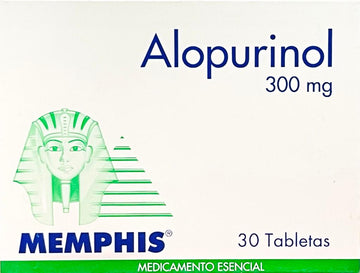 Alopurinol 300 mg 30 Tabletas — Memphis Products