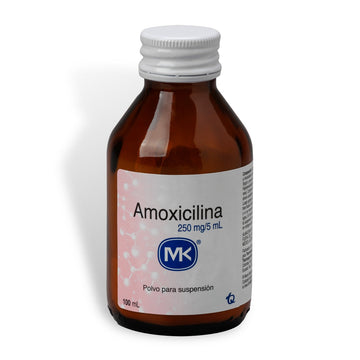 Amoxicilina 250 mg suspensión oral 100 ml — Tecnoquímicas MK