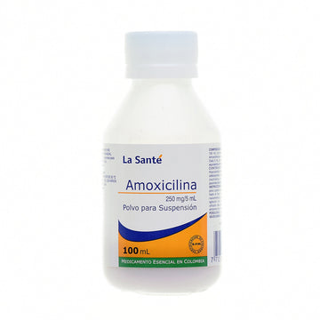 Amoxicilina 250 mg Suspensión 100 ml — La Santé