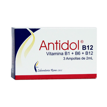 Antidol B-12 2ml 3 ampollas — Licol