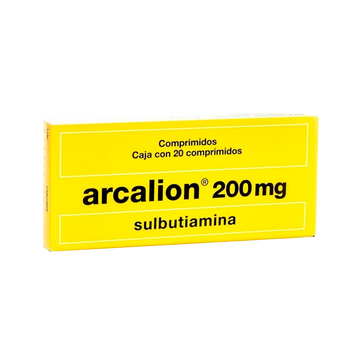 Arcalion 200mg 20 Tabletas — Biopas
