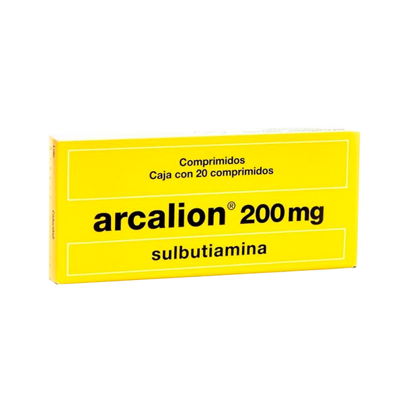 Arcalion 200mg 20 Tabletas — Biopas