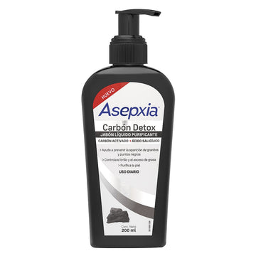 Asepxia Carbon Jabon Liquido 200 ml — Genomma Lab