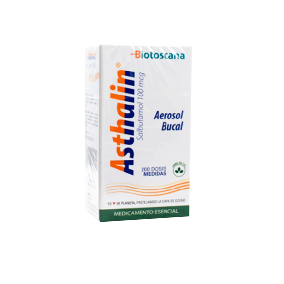 Asthalin HFA Salbutamol 100mcg — Aerosol bucal 200 dosis