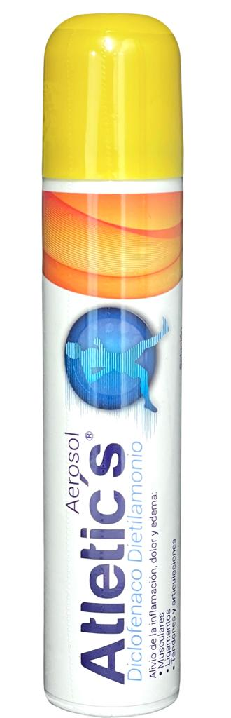 Atletics Spray diclofenaco aerosol tópico 90mL — Ecar