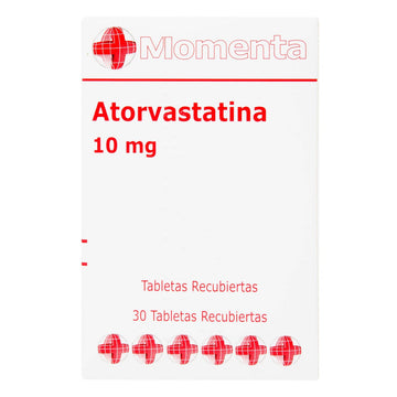 Atorvastatina 10 mg 30 Tabletas — Genfar