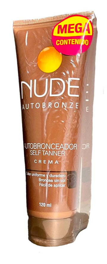Autobronceador Nude Crema 120 ml — Prebel