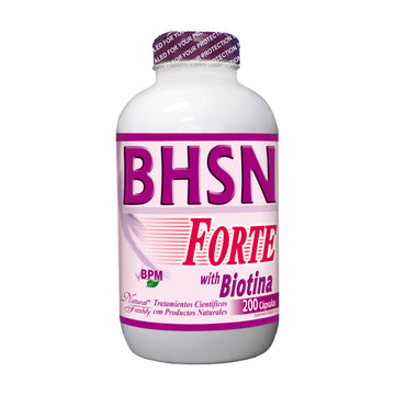 B.H.S.N Forte con Biotina 200 Softgels — Natural Freshly