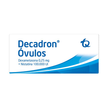 Decadron Nistatina dexametasona nistatina 8 óvulos vaginales — Tecnoquímicas