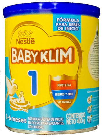 Baby Klim 1 0-6 Meses 400 g — Nestlé