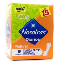 PROTECTORES NOSOTRAS TANGA ALITAS 15 UNIDADES