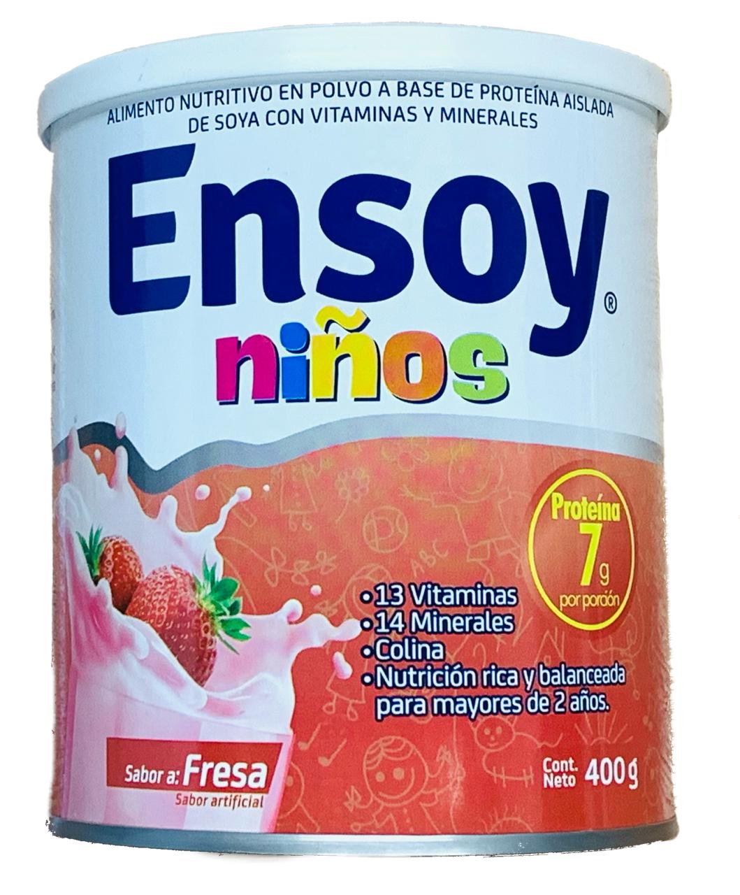 ENSOY NINOS FRESA 400 GR (AGO)