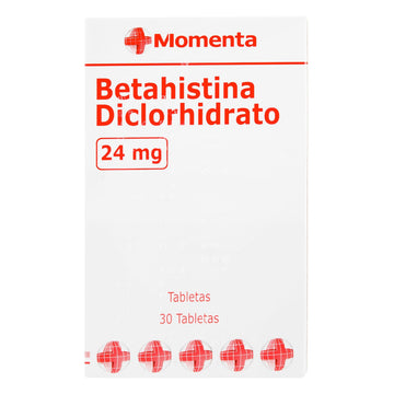 Betahistina 24 mg 30 Tabletas — Genfar