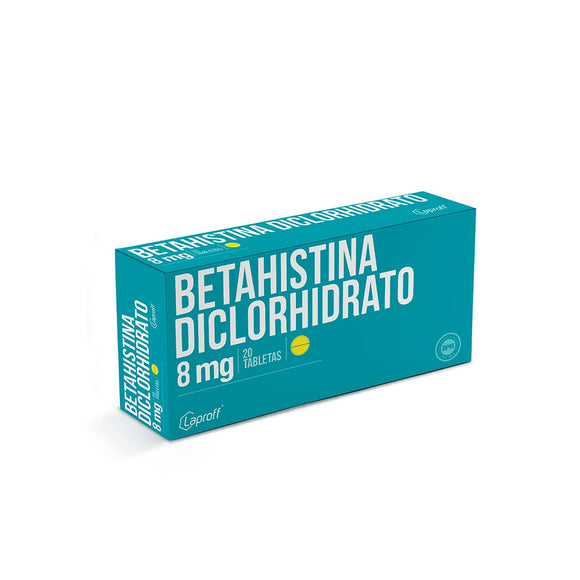Betahistina 8mg 20 Tabletas — Laproff