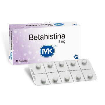 Betahistina 8mg x 20 Tabletas — MK
