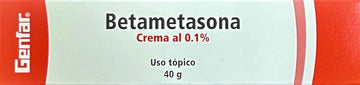 Betametasona 0.1% crema 40 g — Genfar