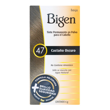 Bigen 47 Castaño Café Oscuro