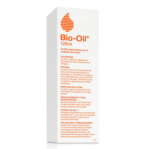 Bio Oil 125ml aceite corporal para cicatrices y estrías — Prebel