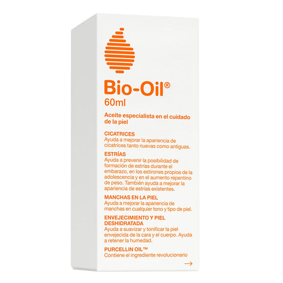 Bio Oil 60ml aceite corporal para cicatrices y estrías — Prebel