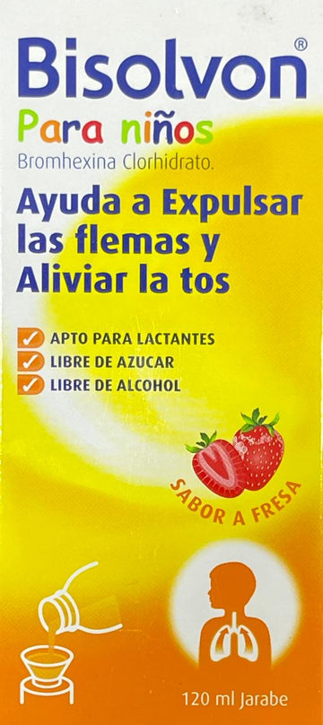Bisolvón Niños Jarabe 120 ml — Opella Healthcare