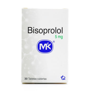 Bisoprolol 5mg 30 Tabletas — MK