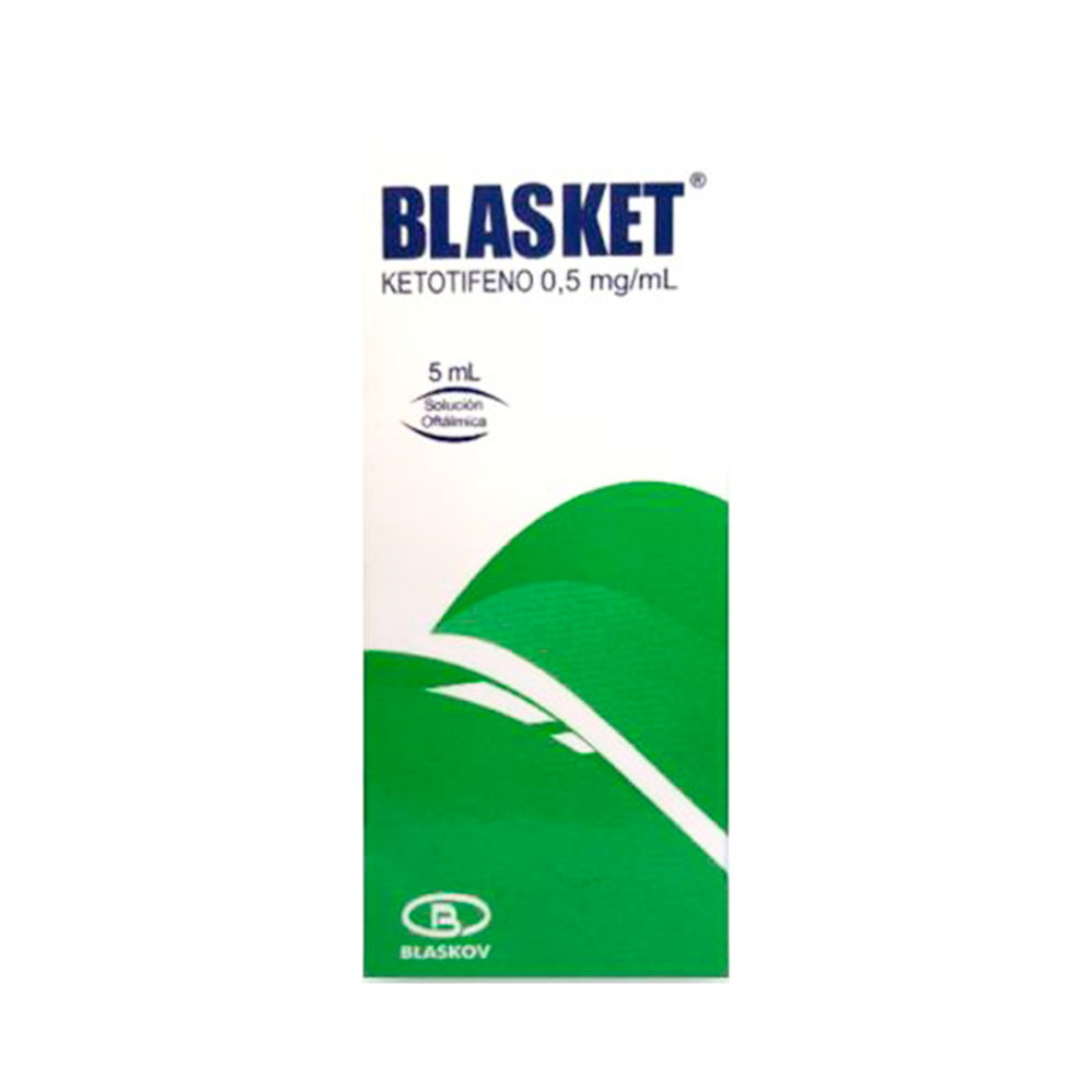Blasket Ketotifeno 0.5% gotas oftálmicas 5 ml — Blaskov