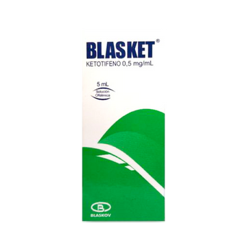 Blasket Ketotifeno 0.5% gotas oftálmicas 5 ml — Blaskov
