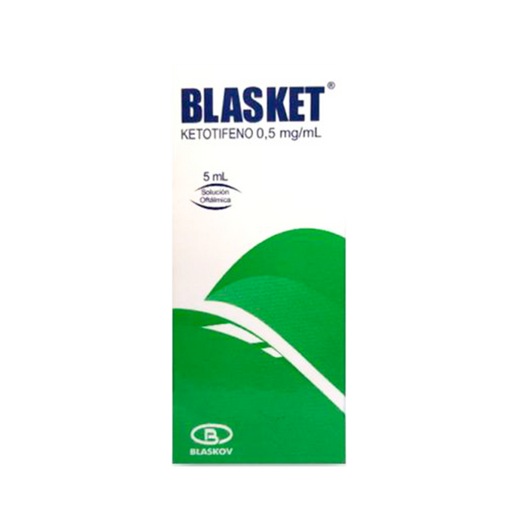 Blasket Ketotifeno 0.5% gotas oftálmicas 5 ml — Blaskov