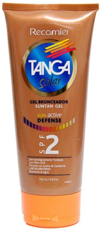 Bronceador Tanga Gel FPS 2 200 ml — Recamier