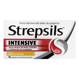 Strepsils Intensive flurbiprofeno 8.75mg 16 tabletas miel limón — RB Health