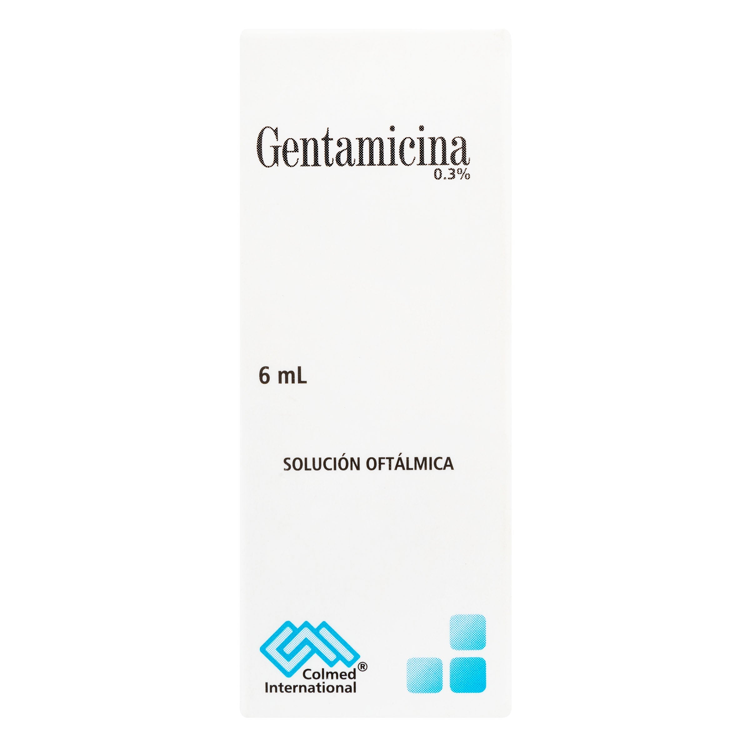 GENTAMICINA 0.3% OFTALMICA 6 ML PC