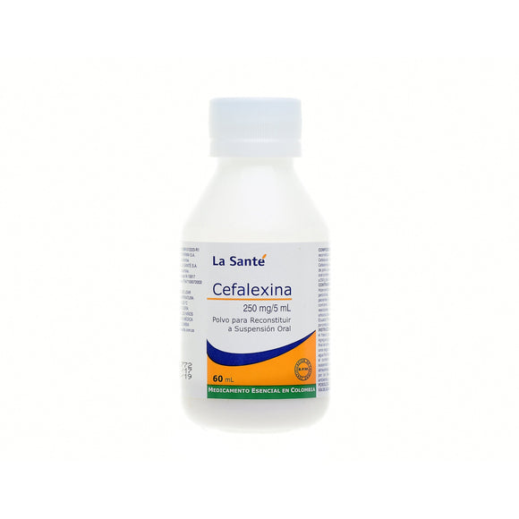 Cefalexina 250 mg Suspensión 60 ml — La Santé