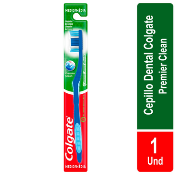 Cepillo Colgate Premier Clean Medio — Colgate-Palmolive