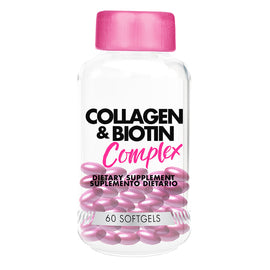 COLLAGEN BIOTIN COMPLEX 60 SOFGELS - Uno A Droguerias