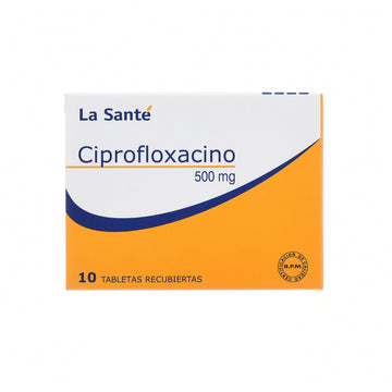 Ciprofloxacina 500 mg 10 Tabletas — La Santé