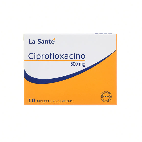 Ciprofloxacina 500 mg 10 Tabletas — La Santé
