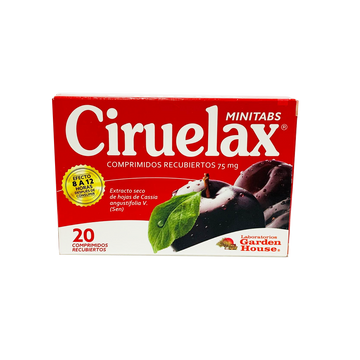 Ciruelax Minitabs 20 Comprimidos — Megalabs