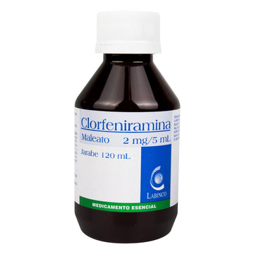 Clorfeniramina Jarabe 120 ml — Labinco