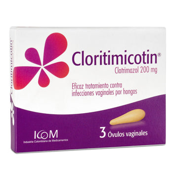 Cloritimicotin 3 óvulos vaginales — Icom