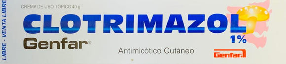Clotrimazol 1% crema tópica 40 g — Genfar