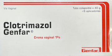 Clotrimazol 1% crema vaginal 40 g — Genfar