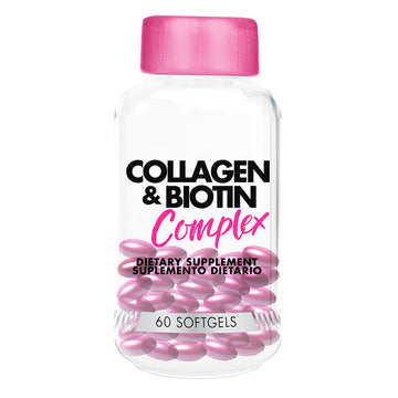 Collagen Biotin Complex 60 Softgels — Healthy America